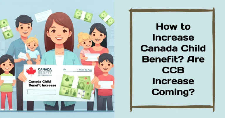 Canada Child Benefit Increase