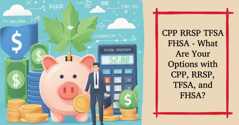 CPP RRSP TFSA FHSA