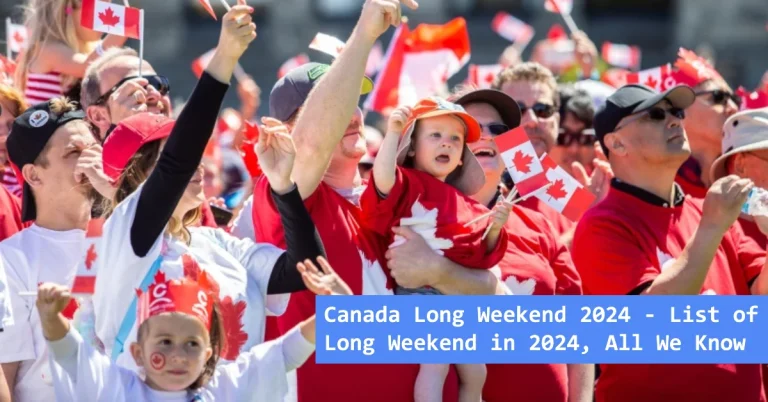 Canada Long Weekend 2024